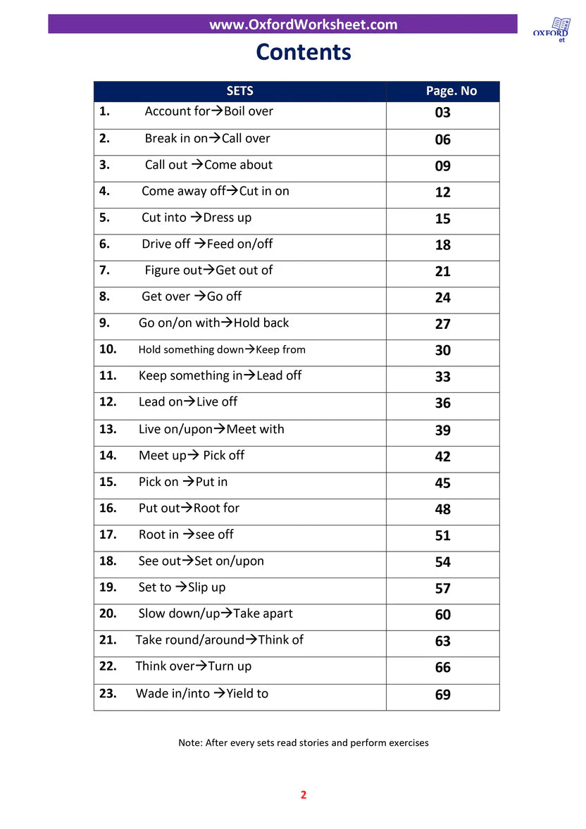 Phrasal Verbs