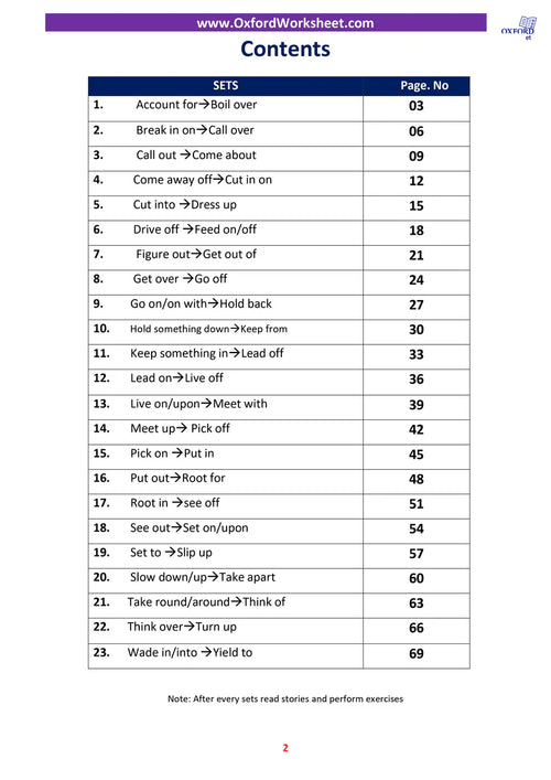 Phrasal Verbs